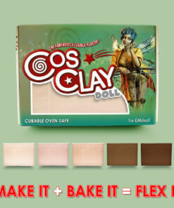 Cosclay Doll Polymer Clay