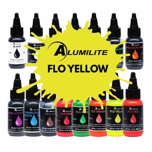 Flo Yellow Liquid Epoxy Dye - Neills Materials