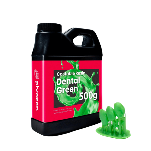 Phrozen Castable Dental Resin Green 500g - Image 2