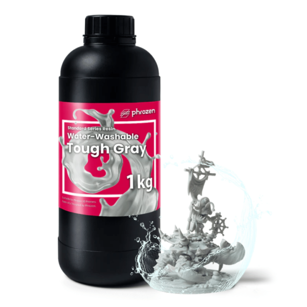 Phrozen Water Washable Tough Resin Gray 1KG - Image 2
