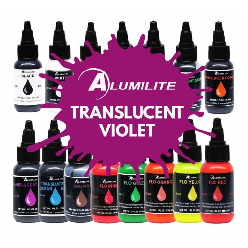 Translucent Violet Liquid Epoxy Dye