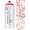 Spray Paint Marble Effect Red