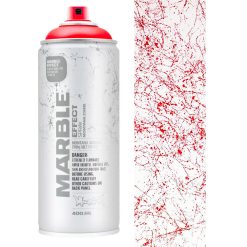 Spray Paint Marble Effect Red