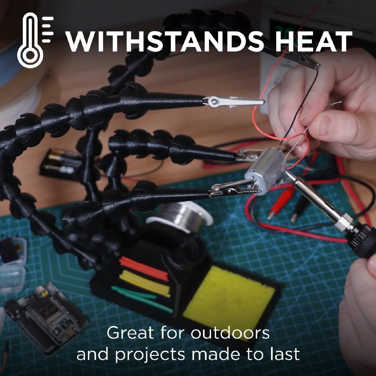 PolyMaker HT-PLA-GF Black (1.75mm, 1kg) - Image 3