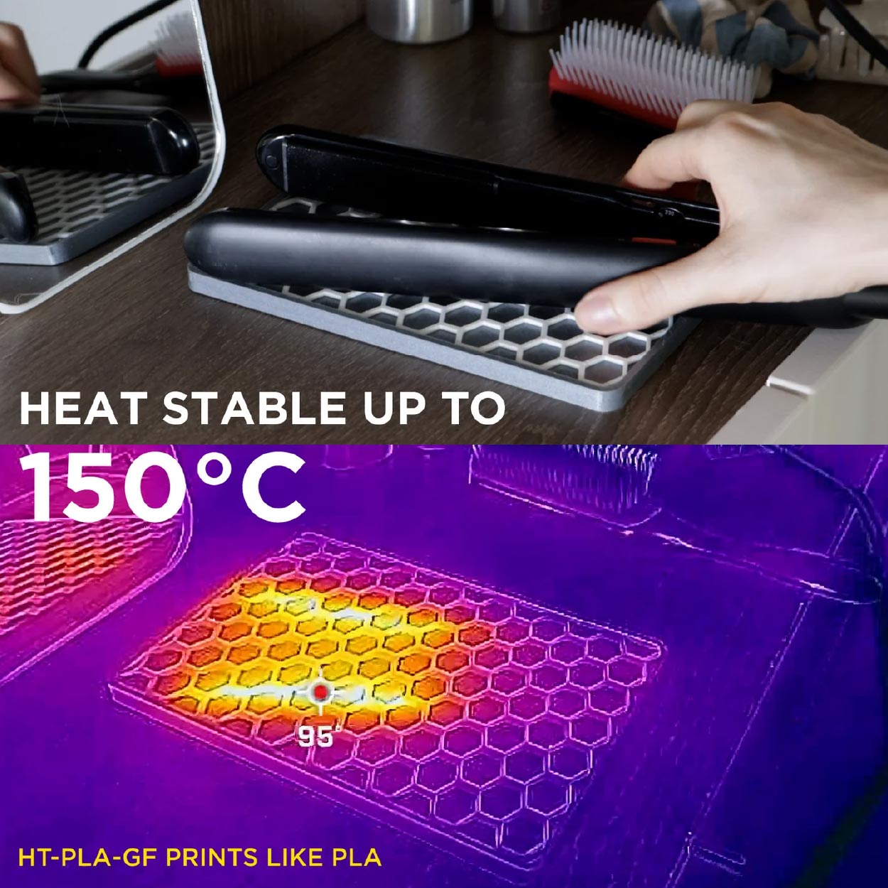 PolyMaker HT-PLA-GF Black (1.75mm, 1kg) - Image 5