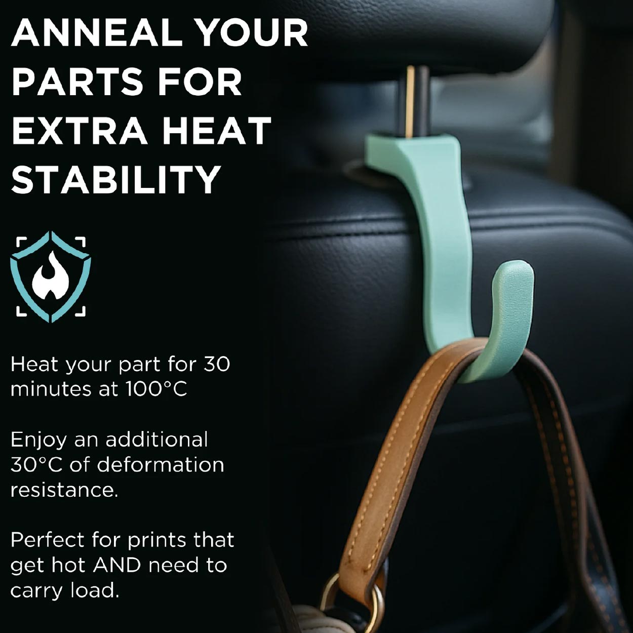 PolyMaker HT-PLA-GF Black (1.75mm, 1kg) - Image 6